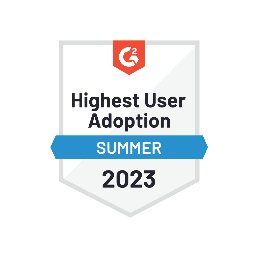 G2 Highest User Adoption_Summer 2023