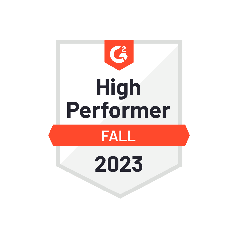 G2 High Performer Fall 2023